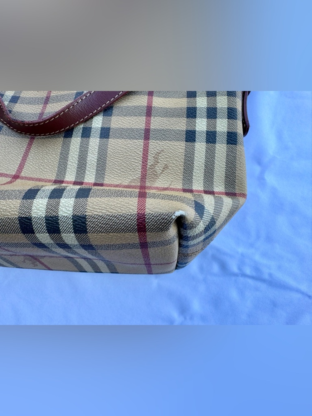 Vintage Burberry Check Nova shoulder bag - Picture 4 of 16